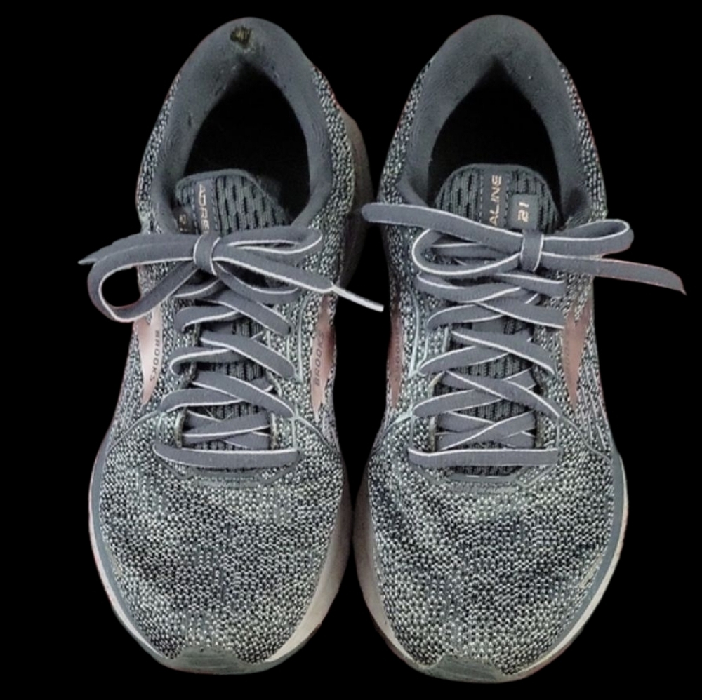 Brooks Adrenaline 21 Women's Gray and Lavender Athletic Shoes